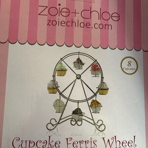 Silver Cupcake Ferris Wheel Holder and More
